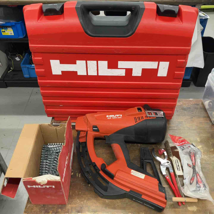 ◇ヒルティ(HILTI) ガス式鋲打機 GX120-ME 電気・機械設備用【戸田店】