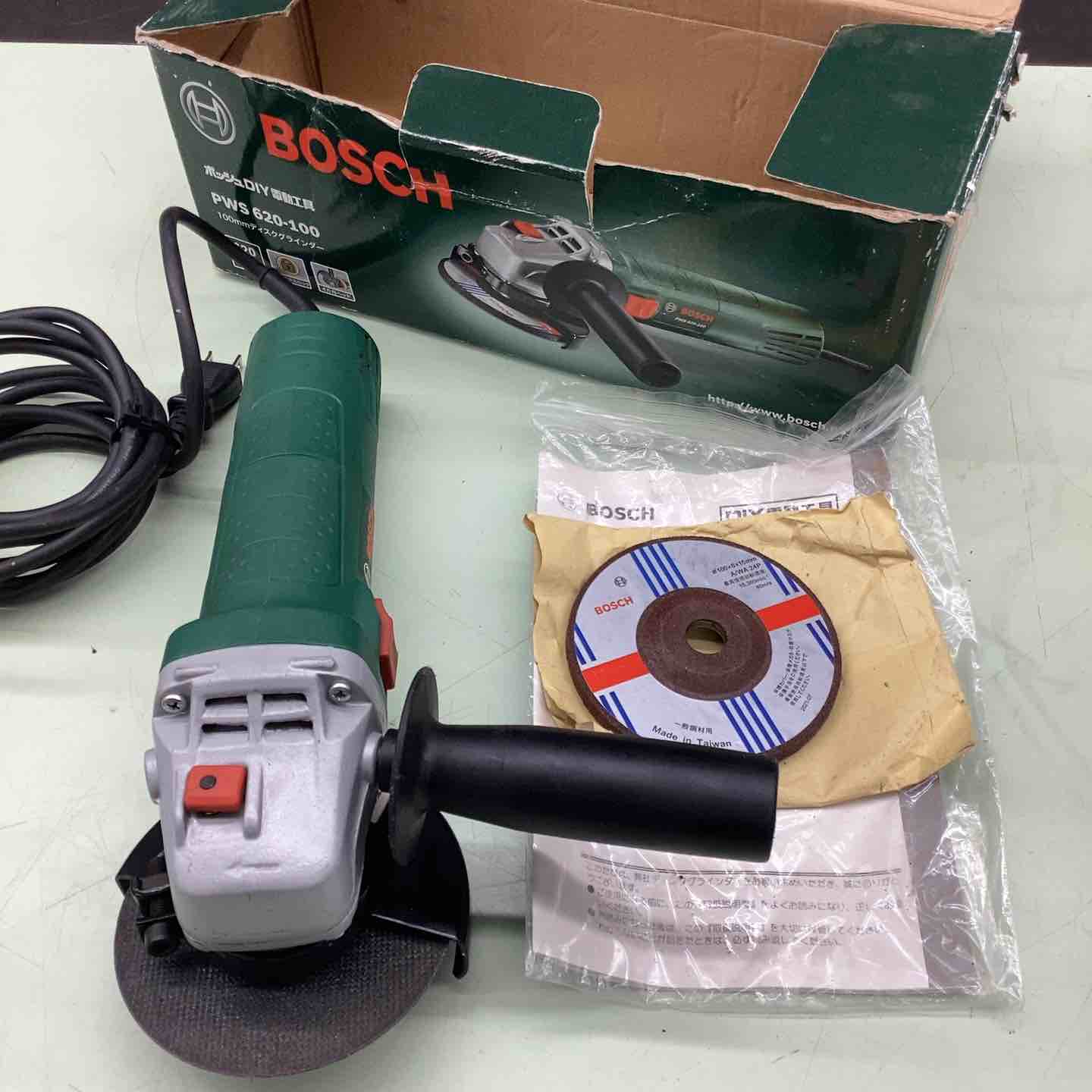 ☆ボッシュ(BOSCH) 100mmディスクグラインダ PWS620-100【越谷店