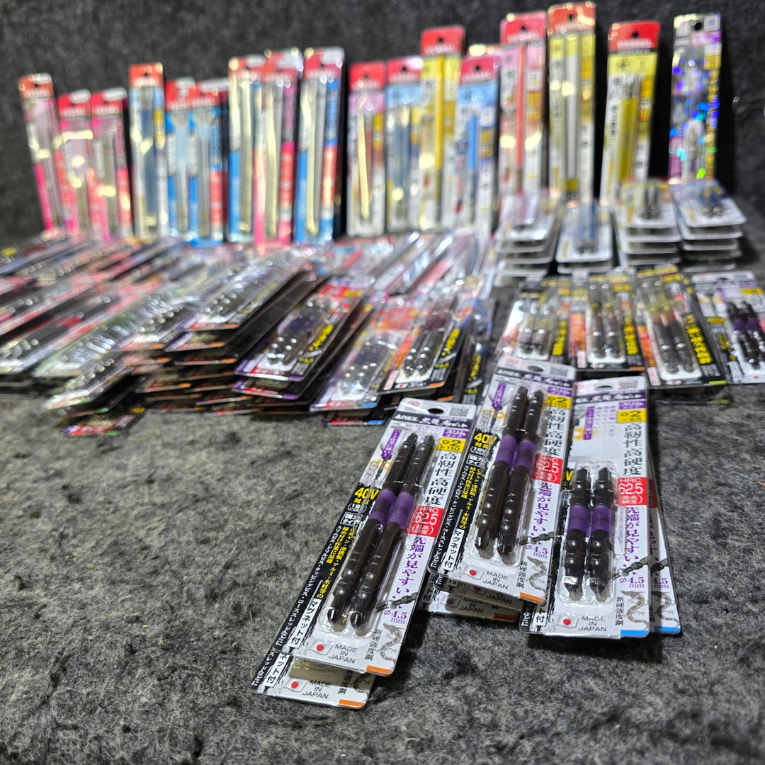 【まとめ売り！未使用品】インパクト用 ビット 1～2本入り 145パック Anex、VESSEL、SUNFLAG メーカー・サイズ混在 六角軸【桶川店】