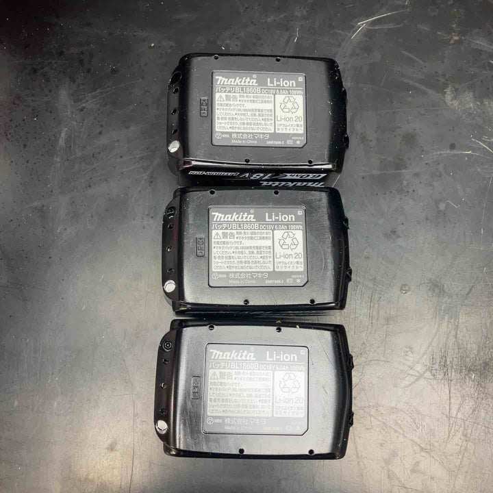 マキタ(makita) 純正 リチウムイオンバッテリー 18V/6.0Ah BL1860B 5個セット【川越店】