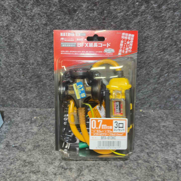 ハタヤ(HATAYA) ブレーカー付き延長コード BFX-013KC【桶川店】