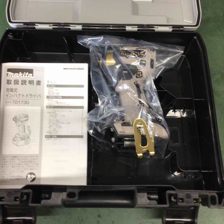 【未使用品】 マキタ makita コードレス インパクトドライバー TD173DGXPG プレミアムグレージュ 本体＋ケース インパクト 20周年 限定色 【戸田店】