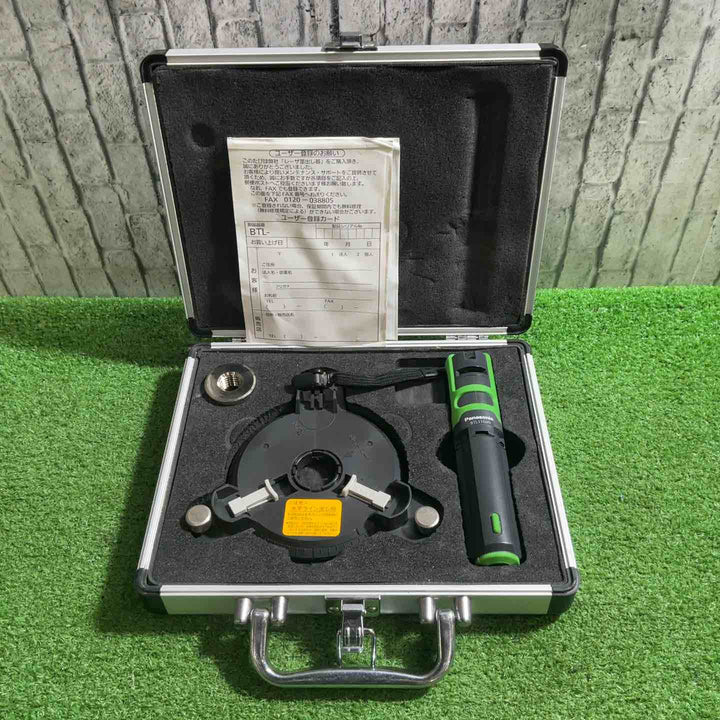 ◇パナソニック(Panasonic) レーザー墨出し器 墨出し名人 十字・地墨 BTL1100G 動作確認済【川口店】