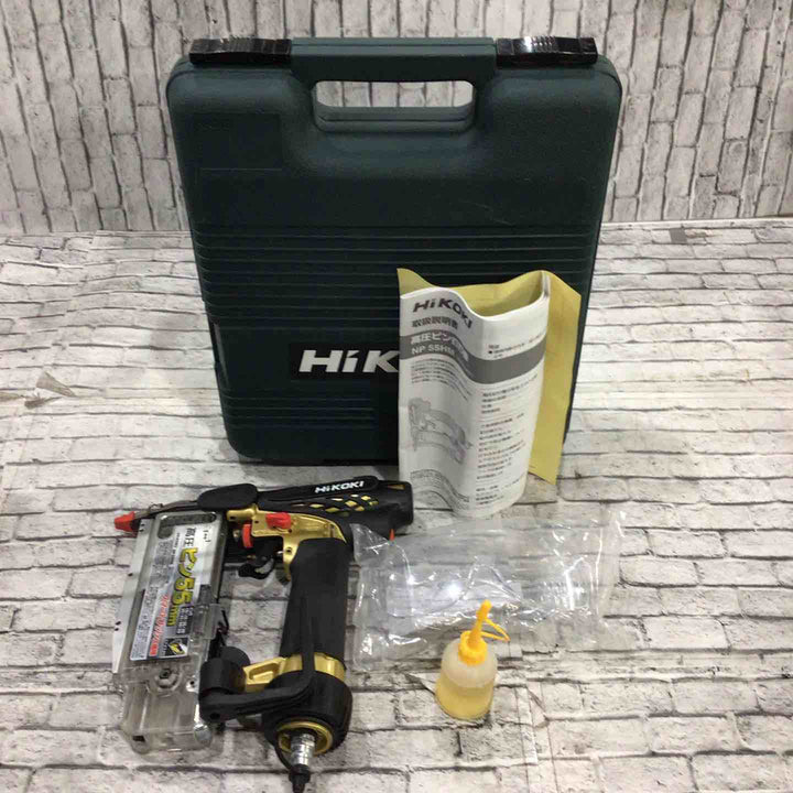 ★ハイコーキ(HIKOKI ※旧:日立工機) 高圧ピンネイラ NP55HM【川口店】