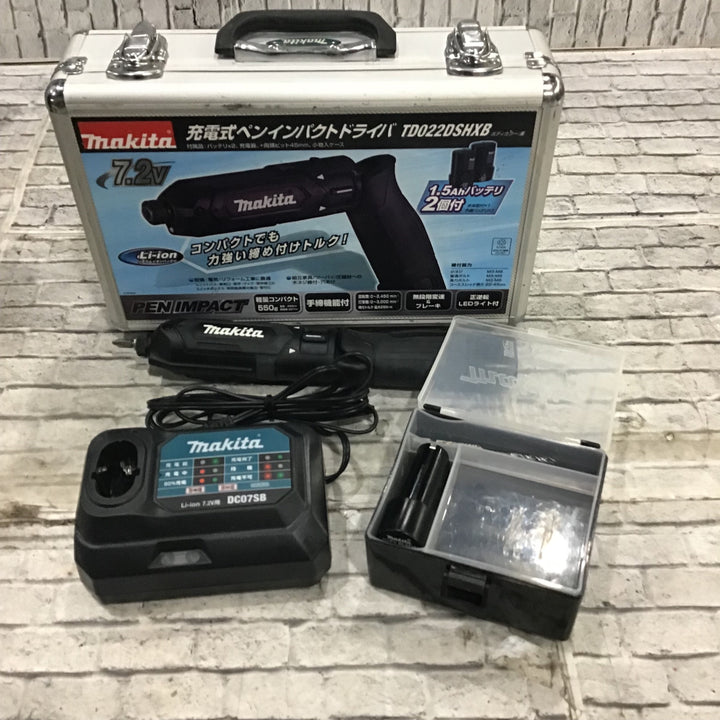 ★マキタ(makita) コードレスペンインパクトドライバー TD022DSHXB【川口店】