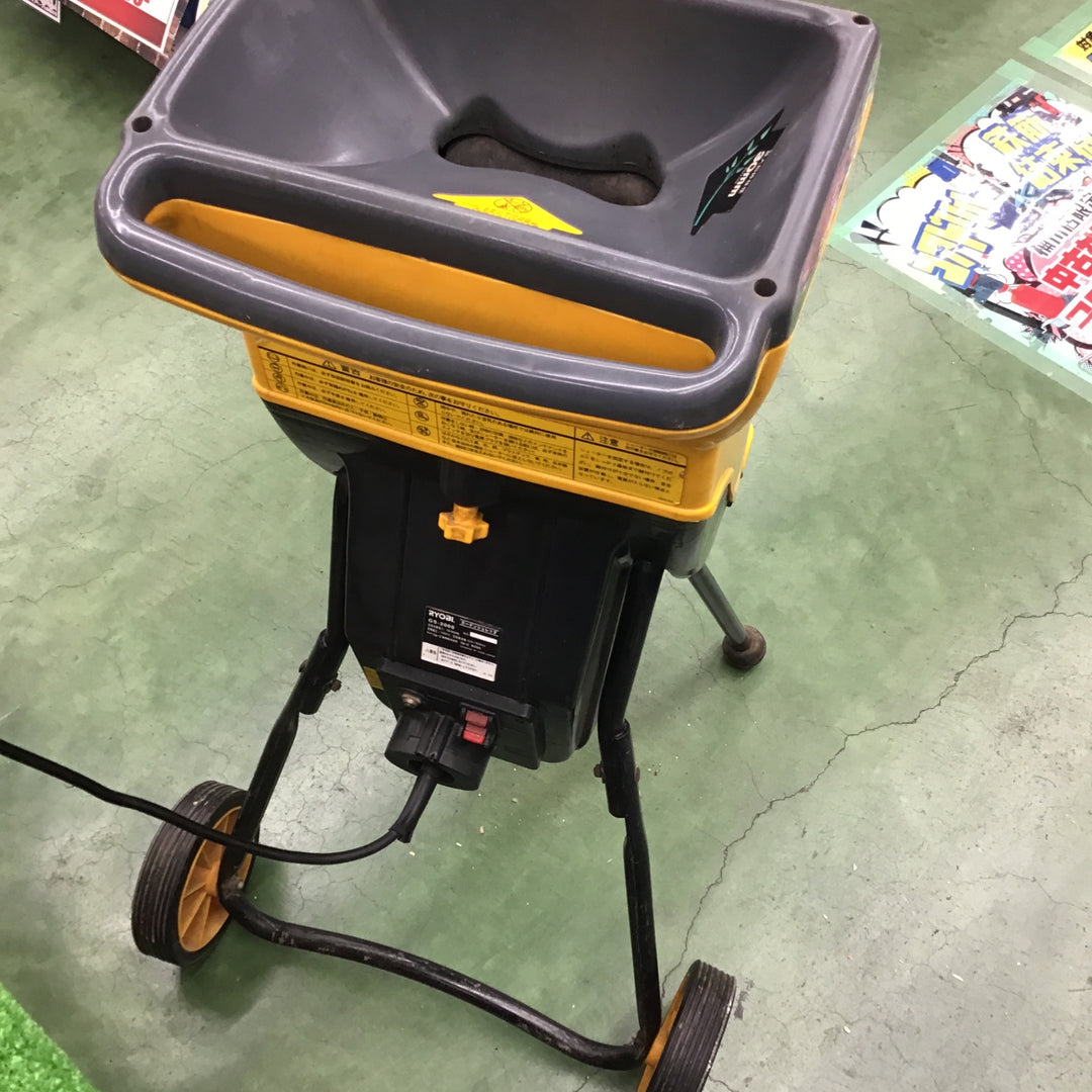 【店頭受取り限定】RYOBI　ガーデンシュレッダー　GS-2000　替刃付き【桶川店】