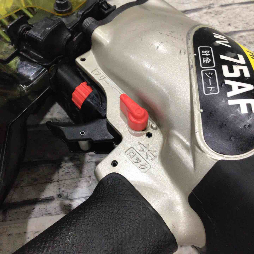 ★ハイコーキ(HIKOKI ※旧:日立工機) 常圧エア釘打ち機 NV75AF【川口店】