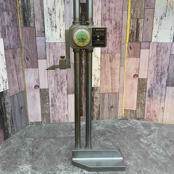 【現状品】ミツトヨ mitutoyo ダイヤルハイトゲージ 0.01-600mm No.192-104 全長およそ800mm※動作未確認、未校正【八潮店】