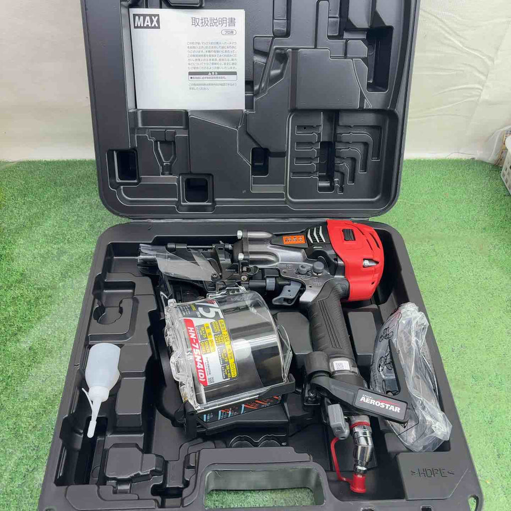 マックス(MAX) 高圧エア釘打ち機 HN-75N4(D)-G【町田店】 – アクト