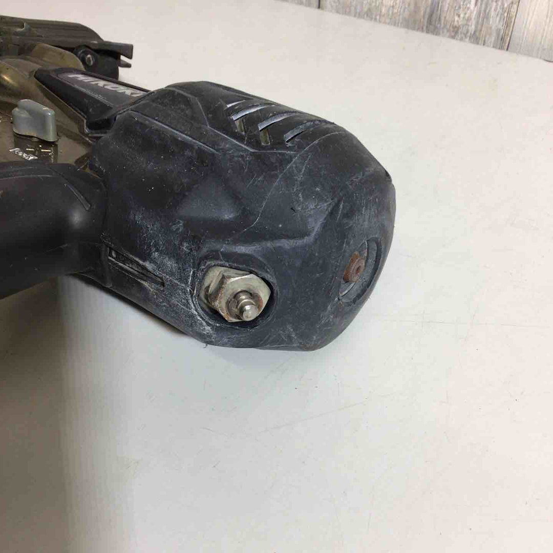 ★ハイコーキ(HIKOKI ※旧:日立工機) 高圧エア釘打ち機 NV65HR2(N) エアダスタボタン欠品 本体のみ【戸田店】