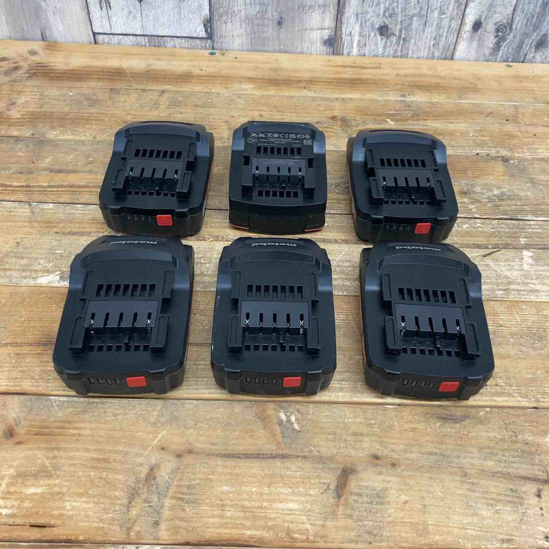 【超お得】 【中古品】 metabo メタボ (日立工機：ハイコーキ) SB18LTXBLI 18V 振動ドリルドライバー バッテリー6個付属 ドイツ製 DIY 【東大和店】