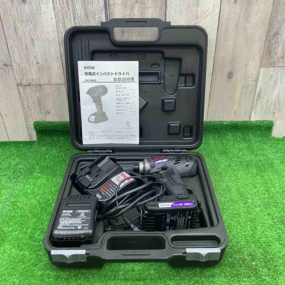 ◇リョービ(RYOBI) コードレスインパクトドライバ BID-1805【富山店】◇A