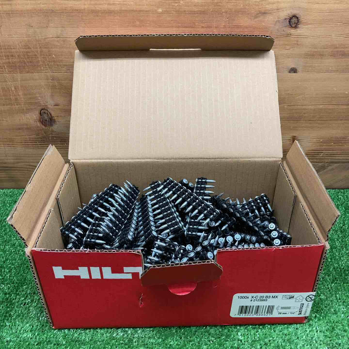 【現状品・中古美品】 ヒルティ/HILTI コンクリート釘 X-C20B3MX ＊7箱セット 【鴻巣店】