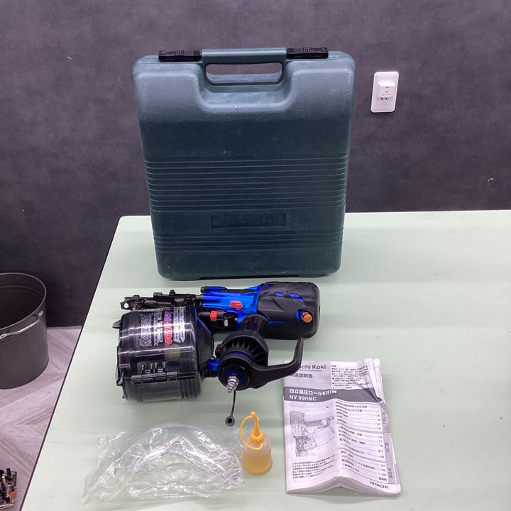 ☆ハイコーキ(HIKOKI ※旧:日立工機) 高圧エア釘打ち機 NV90HMC(SB)【越谷店】