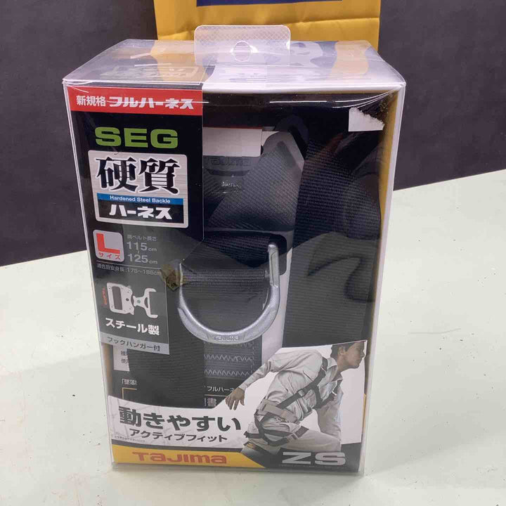 □タジマ(Tajima) ハーネスZS 黒 Lサイズ AZSL-BK【越谷店】