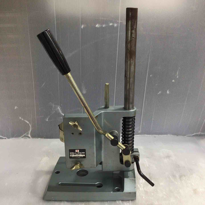 ◇日立工機 ドリルスタンド コラム高さ450mm 作業面160mm×170mm ドリル保持ハンド・フック併用 D13-DS【草加店】