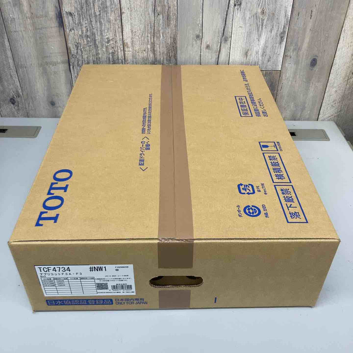 □TOTO ウォシュレット TCF4734 #NW1(ホワイト) 箱に汚れあり ③【戸田店】