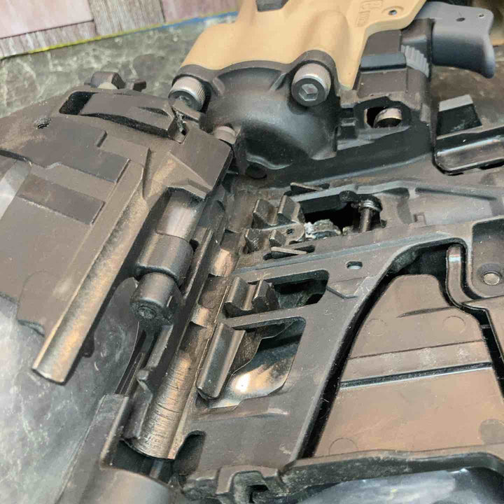 ★マックス(MAX) 高圧エア釘打ち機 HN-90N6(D)_サンドベージュ【八潮店】