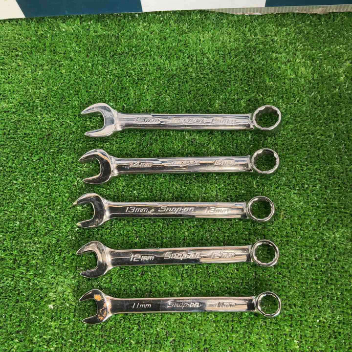 スナップオン(Snap-on) フランクドライブコンビネーションレンチ 5本セット OEXM15B(15mm)・OEXM14B(14mm)・OEXM13B(13mm)・OEXM12B(12mm)・OEXM11B(11mm)【八潮店】