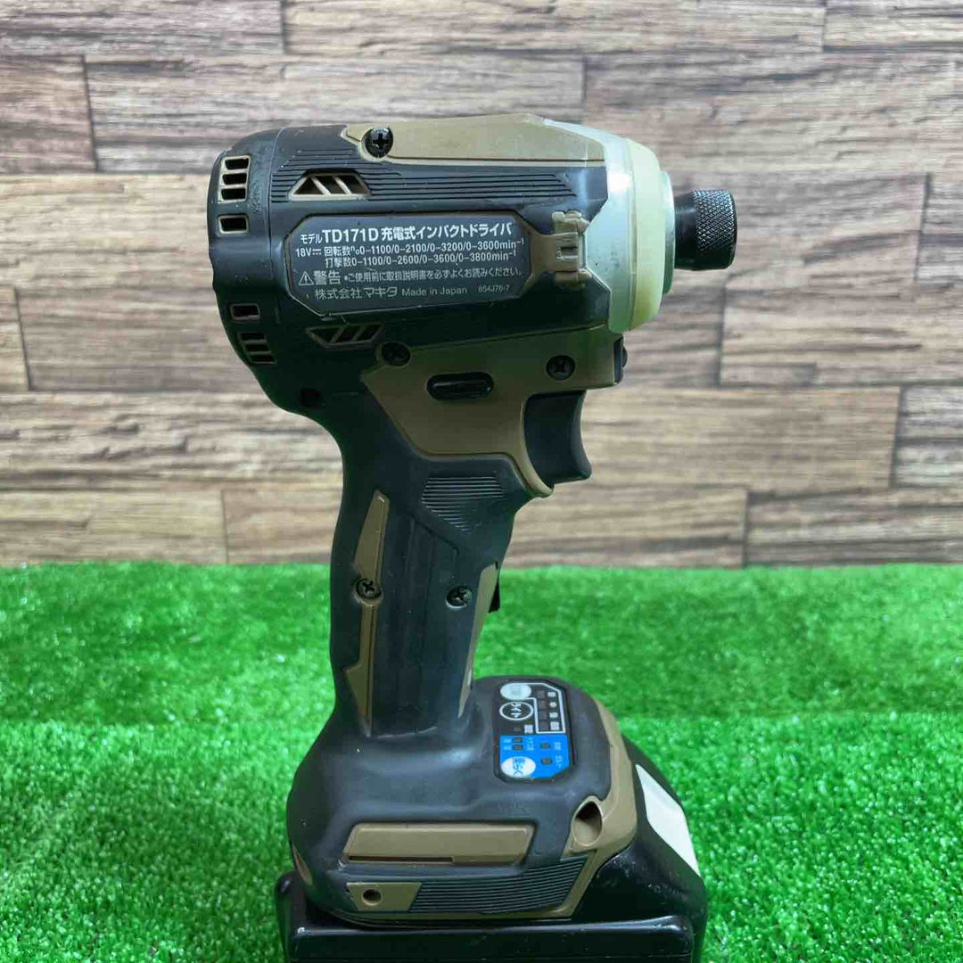 マキタ(makita) コードレスインパクトドライバー TD171DGXAB【桶川店】
