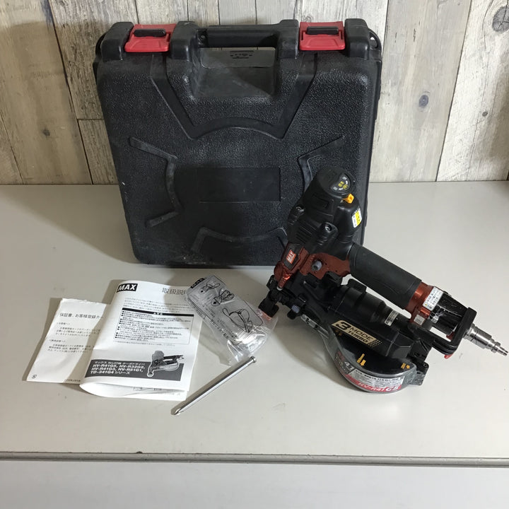 ★マックス(MAX) 高圧エアネジ打ち機 HV-R41G5-R【戸田店】