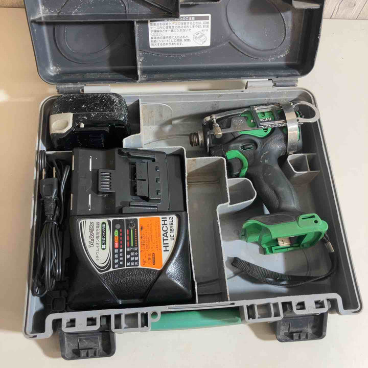 ★ハイコーキ(HIKOKI ※旧:日立工機) コードレスインパクトドライバー WH14DSL2(2LSCK)(L)【戸田店】