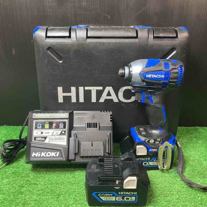 ★ハイコーキ(HIKOKI ※旧:日立工機) コードレスインパクトドライバー WH18DDL2(2LYPK)(SB)【岩槻店】