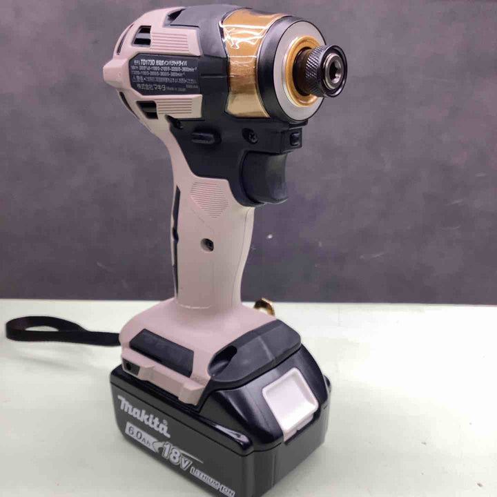 ☆マキタ(makita) コードレスインパクトドライバー TD173DGXPG LTX20周年限定カラー プレミアムグレージュ【越谷店】