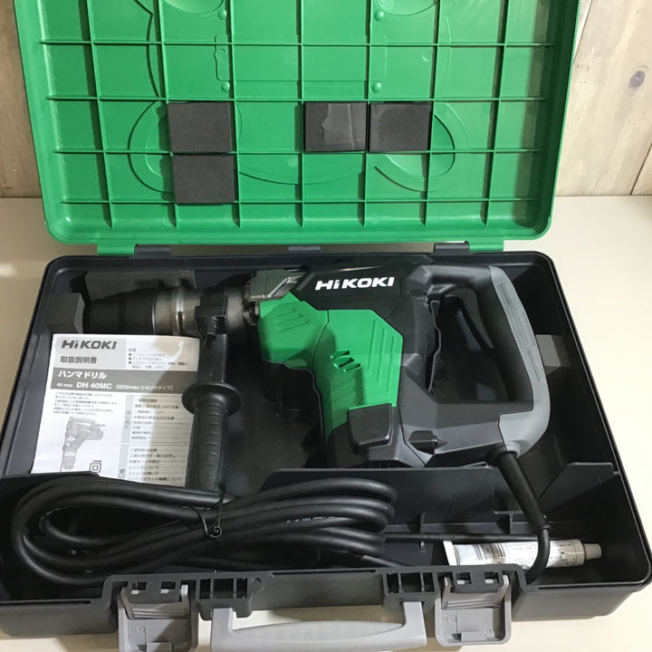 【未使用品】★ハイコーキ HIKOKI  ハンマドリル DH40MC【戸田店】