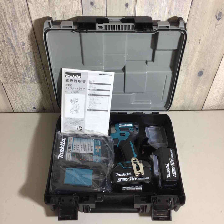 【未使用品】マキタmakita コードレス インパクトドライバー TD173DRGX インパクト フルセット  純正 充電式 18V 【戸田店】