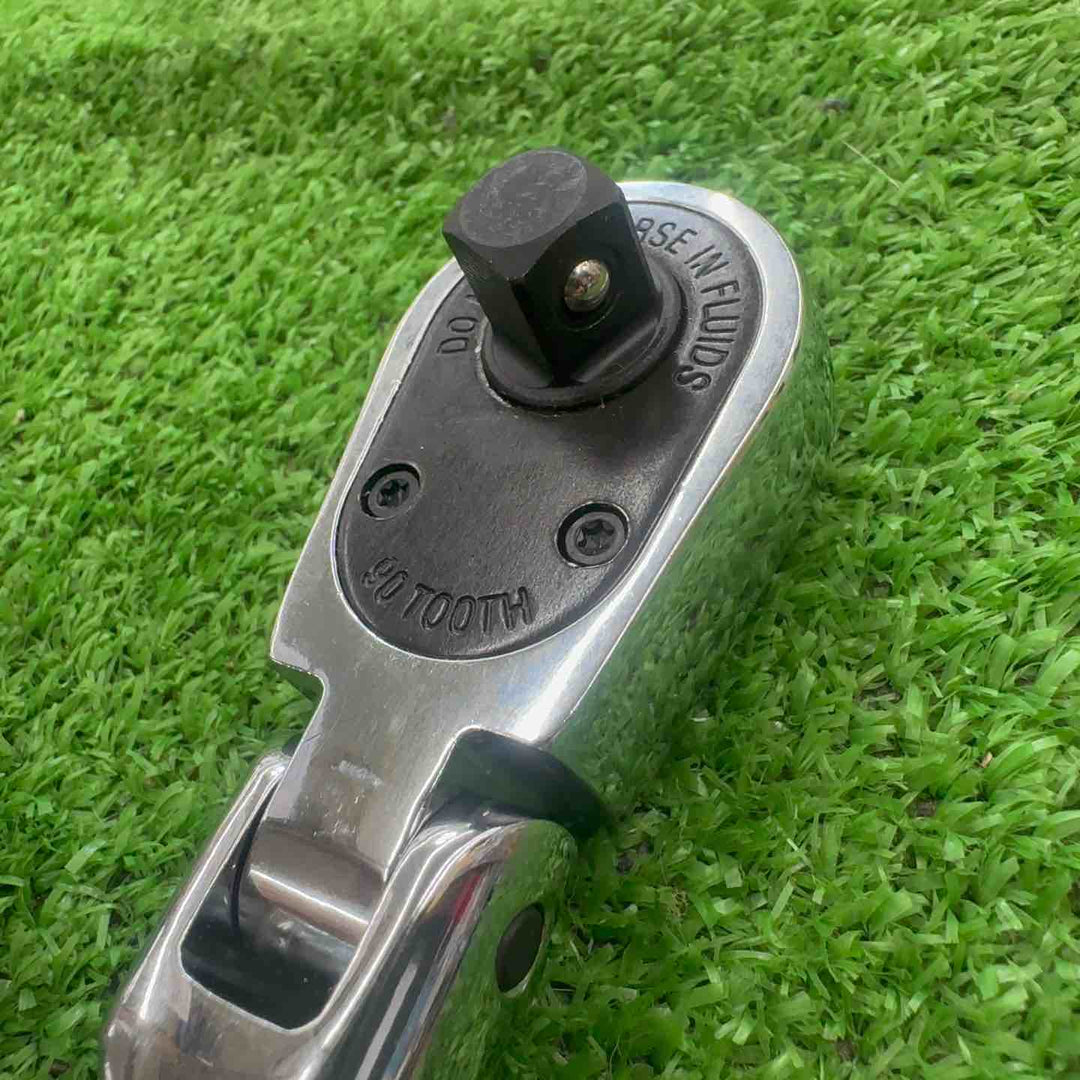 【美品中古】 アストロ 3/8DR 90T フレックスラチェットハンドル EV3802 【桶川店】