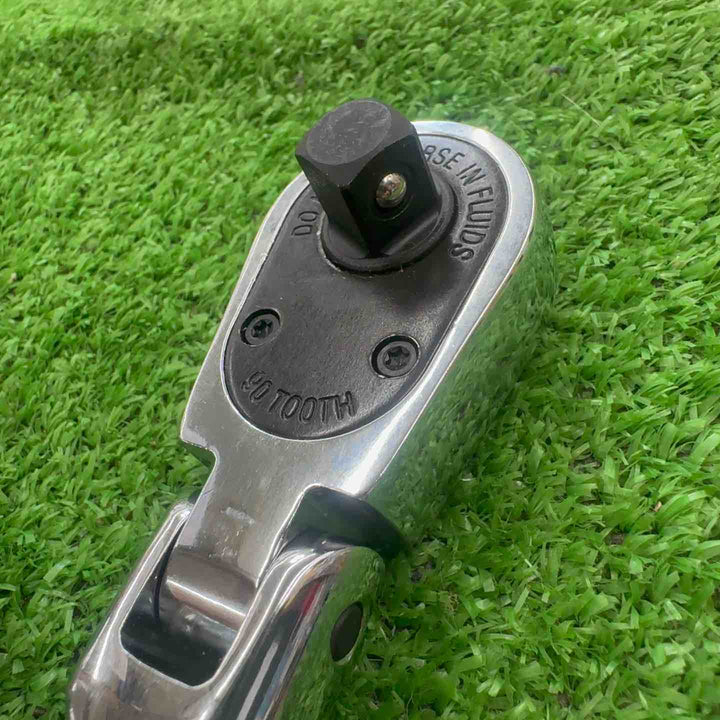 【美品中古】 アストロ 3/8DR 90T フレックスラチェットハンドル EV3802 【桶川店】