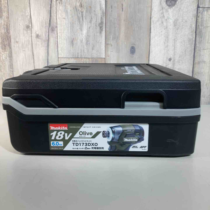 ★マキタ(makita) コードレスインパクトドライバー TD173DXO  バッテリー２個付属 充電器無し【戸田店】