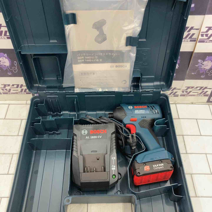 ◇ボッシュ(BOSCH) コードレスインパクトドライバー GDR1440-LI/1B【所沢店】