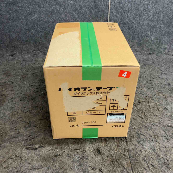 ◇ダイヤテックス パイオラン 養生テープ 緑 Y-09-GR 50mm×25m 30巻 グリーン【鴻巣店】