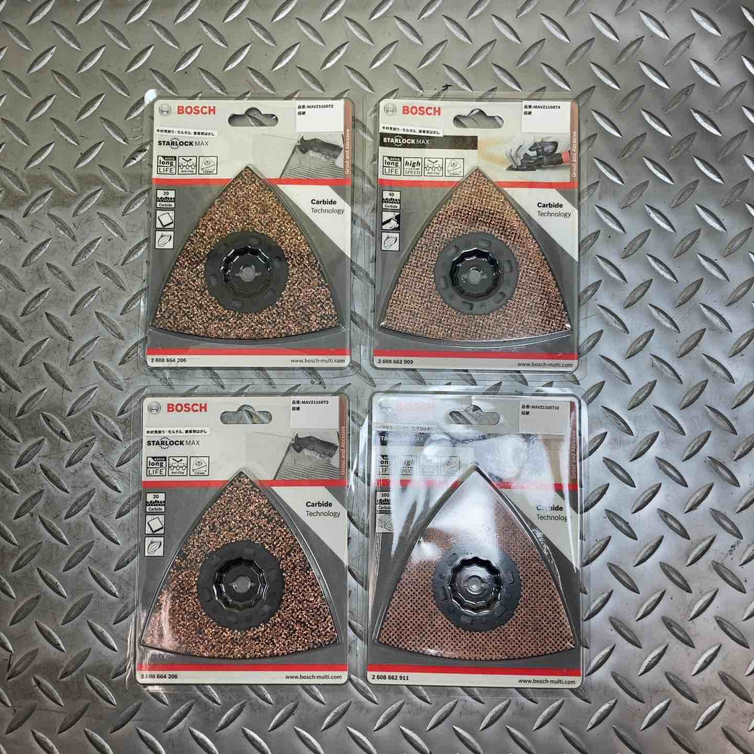 【未使用品】▼ボッシュ　サンディングプレート　8個セット【川崎店】