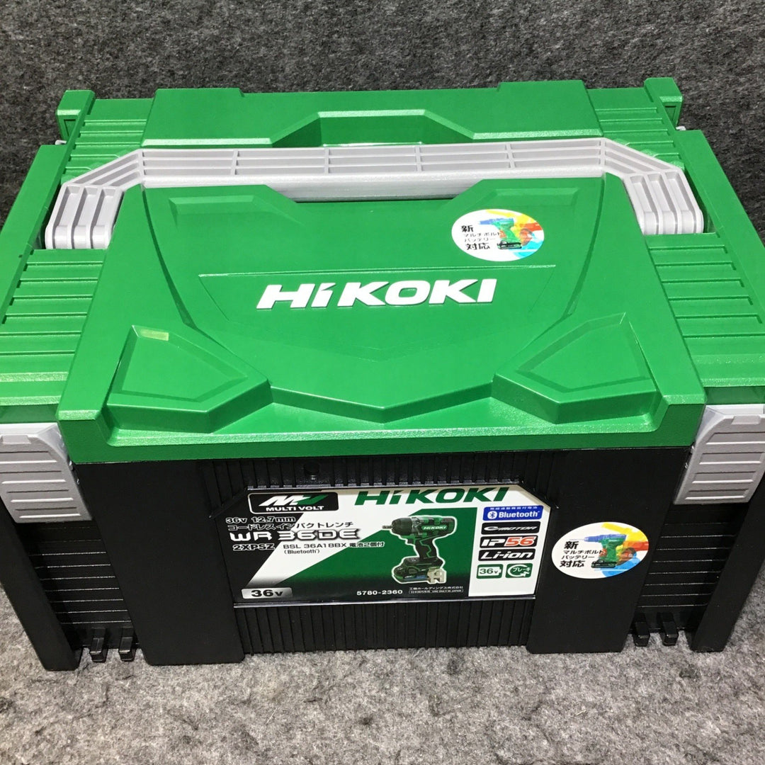 <特価> ★ハイコーキ(HIKOKI ※旧:日立工機) コードレスインパクトレンチ WR36DE(2XPSZ)【鴻巣店】