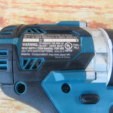 マキタ 振動ドリル ドライバー XPH12Z ブラシレス 18V MAKITA Amazon | Makita マキタ 18V 充電式 ブラシレス 振動 ドリルドライバー