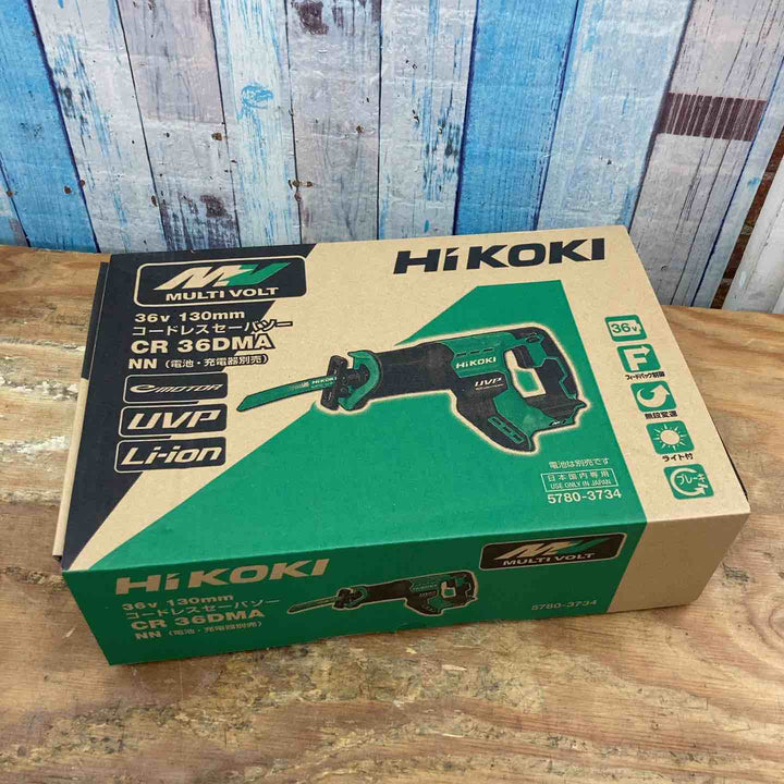 ★ハイコーキ(HIKOKI ※旧:日立工機) コードレスセーバーソー CR36DMA(NN) 本体のみ【柏店】