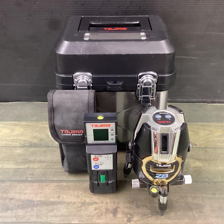【中古品】 タジマ(Tajima) レーザー墨出し器 矩十字・横 ZEROB-KJY ブルーグリーン ZERO 簡易動作確認済み 【東大和店】