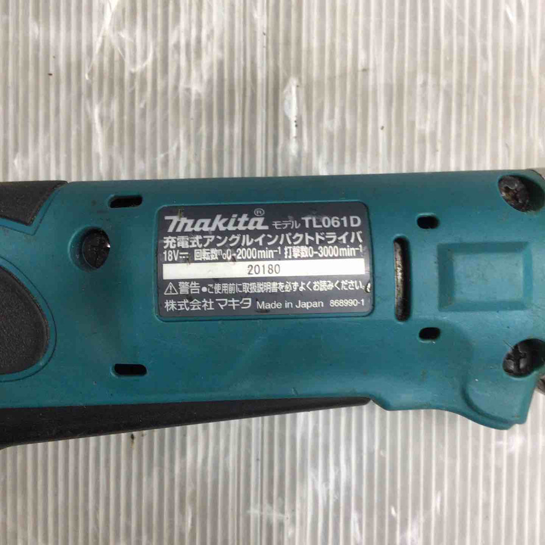 ★マキタ(makita) 充電式アングルインパクトドライバ 18V TL061DZ【草加店】