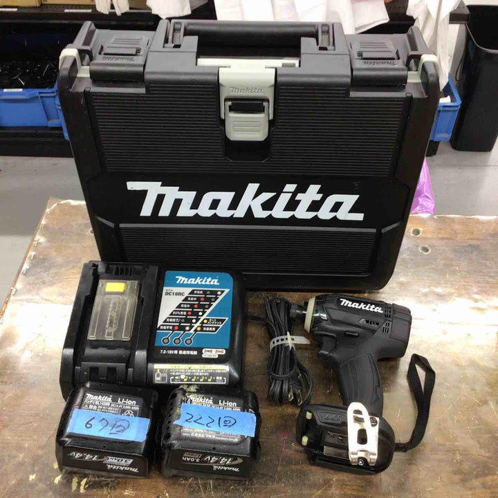 ★マキタ(makita) コードレスインパクトドライバー TD138DRFXB【戸田店】