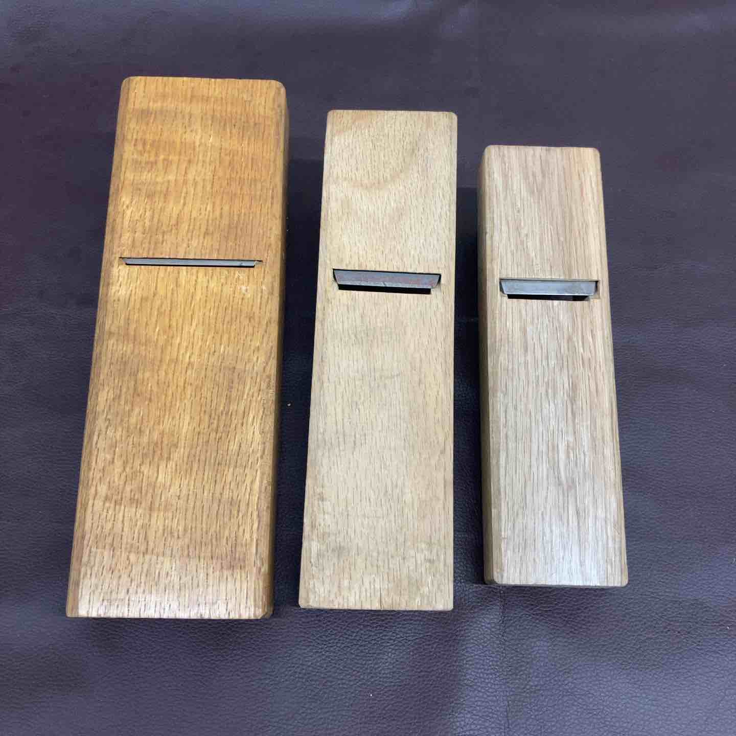 中古品】 鉋 鏡獅子・吉？角利 鉋3個セット 鉋 かんな カンナ 和工具