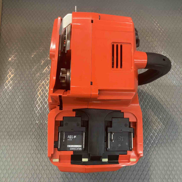 【中古品】マキタ 充電式チェンソー ガイドバー350mm 赤 36V バッテリ充電器別売 MUC356DZFR【所沢店】