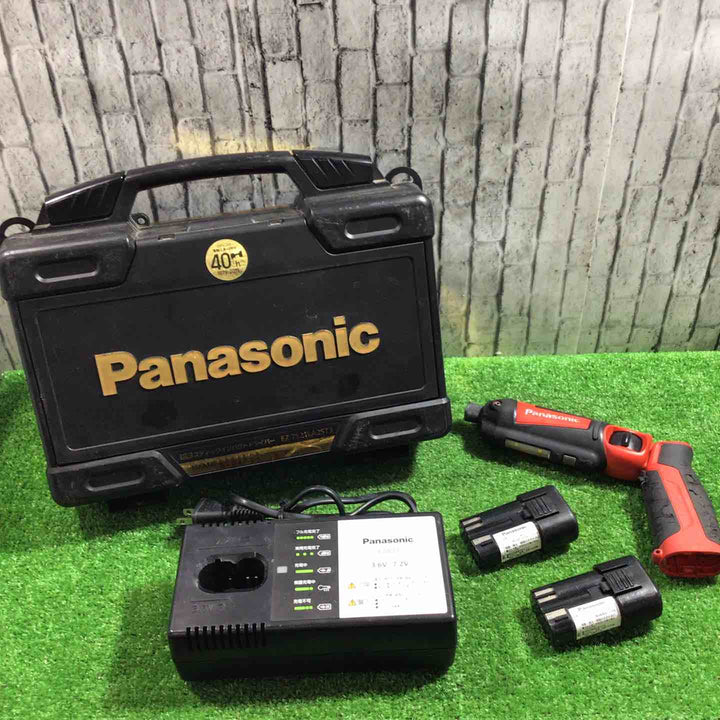◇パナソニック(Panasonic) スティックインパクトドライバ EZ7521LA1S-R レッド【川口店】