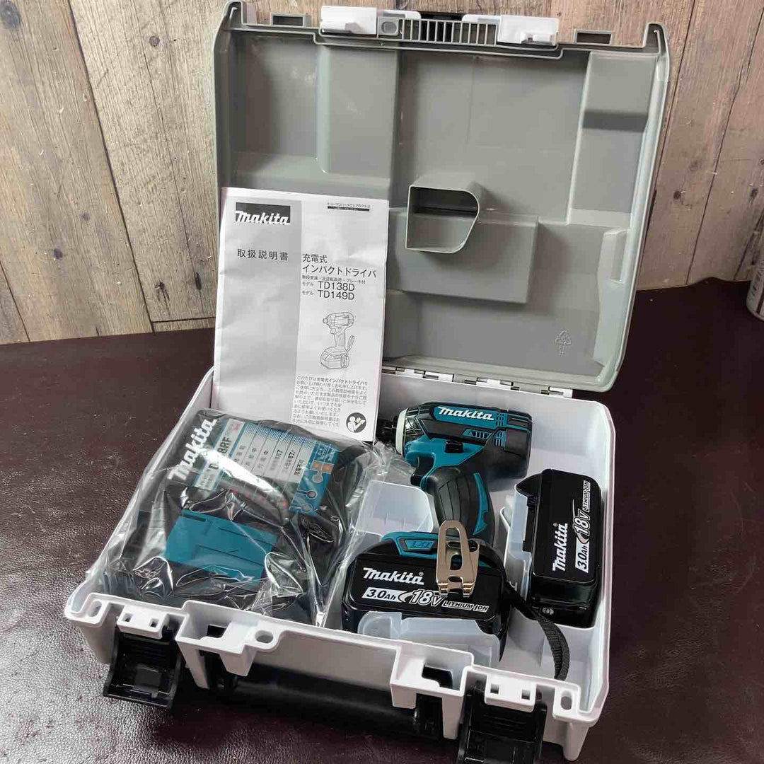 【中古美品】マキタ(makita) コードレスインパクトドライバー TD149DRFX【東大和店】