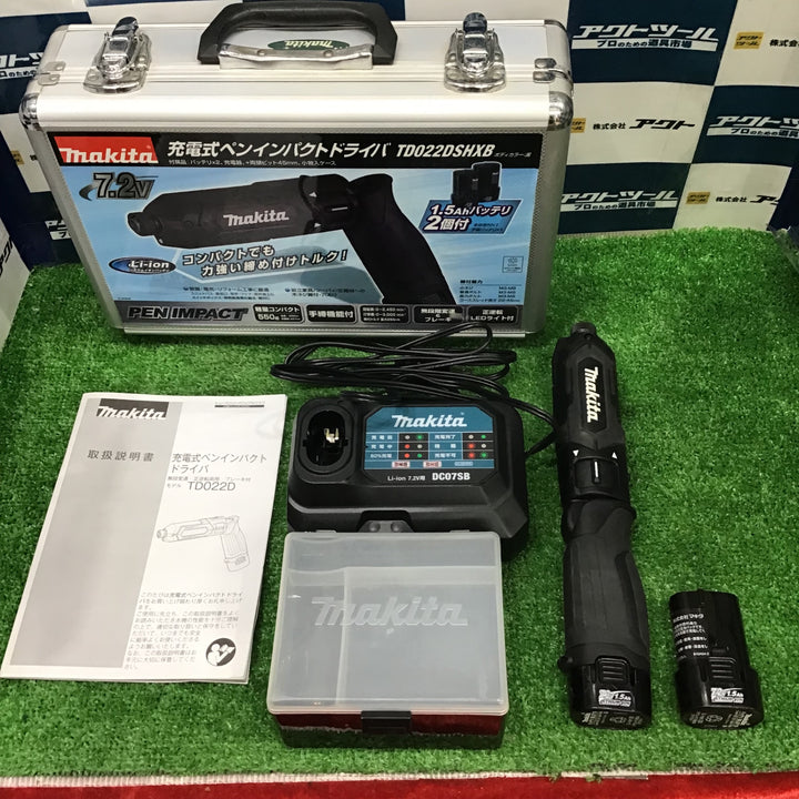 【中古】マキタ(makita) コードレスペンインパクトドライバー TD022DSHXB【草加店】