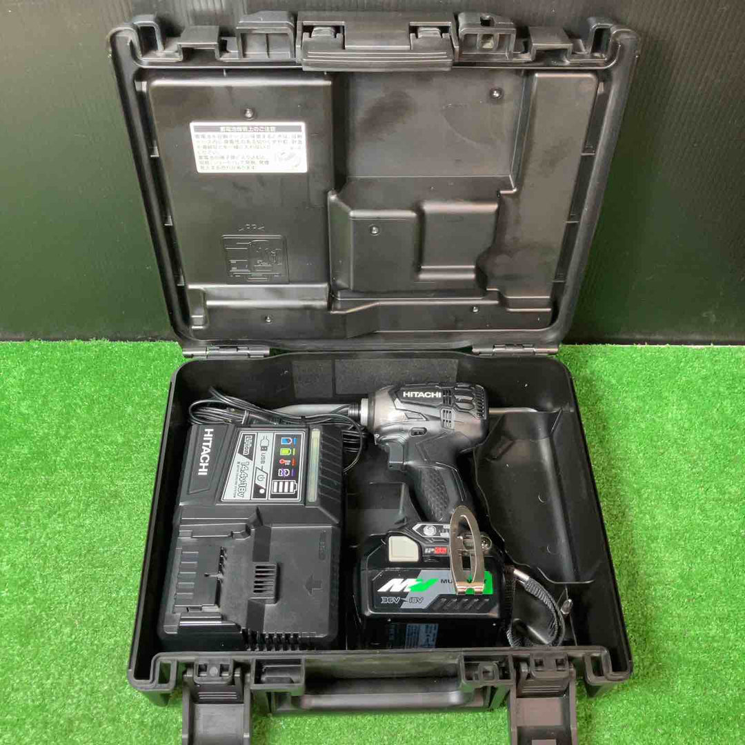 【美品】★ハイコーキ(HIKOKI ※旧:日立工機) コードレスインパクトドライバー WH36DA(2XPB)◇バッテリー1個セット【岩槻店】