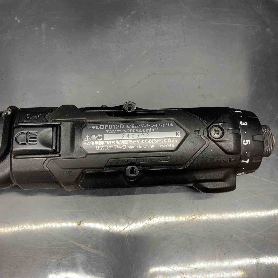 ★マキタ(makita) コードレスドリルドライバー DF012DSHXB【川越店】