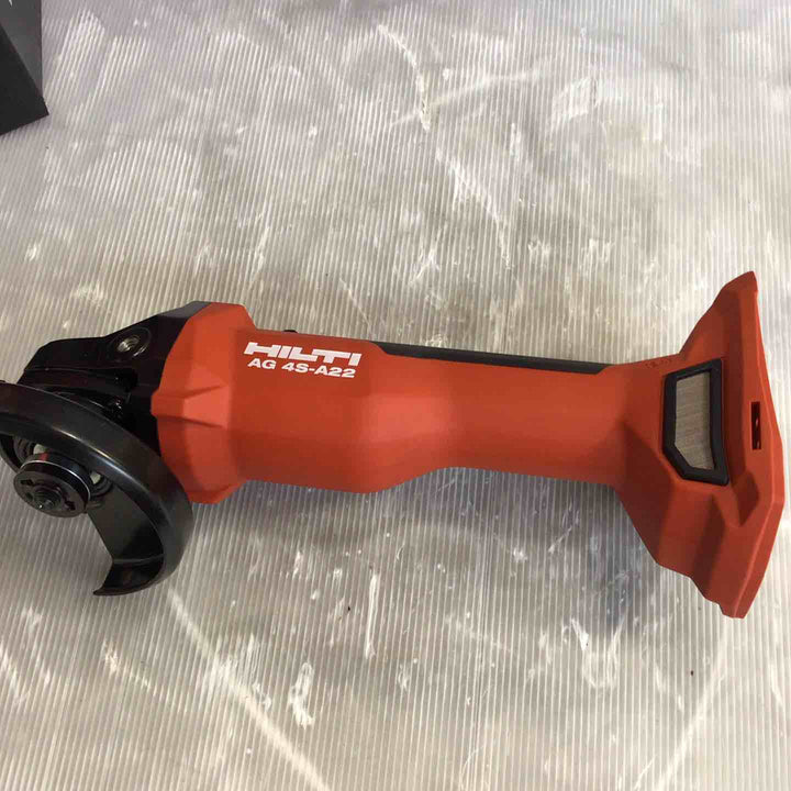 ◇HILTI ヒルティ 100mm充電式ディスクグラインダー AG 4S-A22(-100)【草加店】